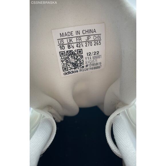 Adidas White Women's Pureboost 22 W Mesh Upper Running Sneakers‎ - Size 10 - Picture 11 of 12